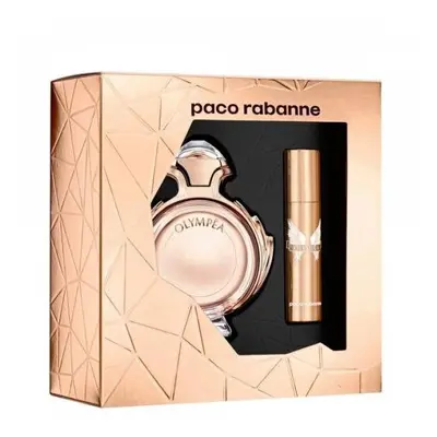 Paco Olympea Pcs Set: 2.7 Eau De Parfum Spray + 0.33 Oz Eau De Parfum