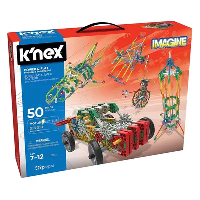 K'NEX Imagine Power and Play Motorised Building Set for Ages and Up, Construction Educational To