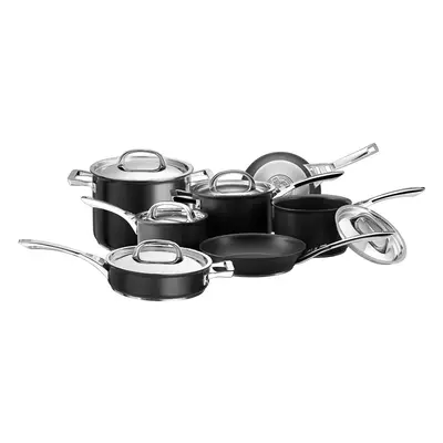 Circulon Infinite Cookware Set Black Hard Anodised Aluminium Pans - Pack of