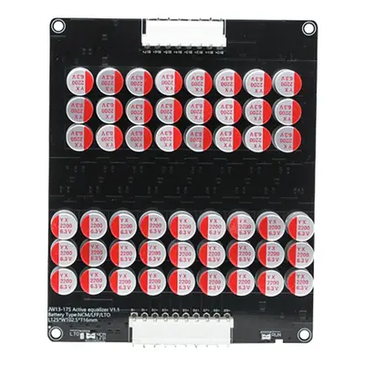 16S 5A Balance -Ion Lifepo4 Lto Active Lithium Battery Equalizer Balancer Plate Capacitor 48V 60