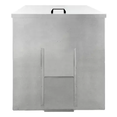 Coal Storage Bunker 350kg Galvanised Steel Metal Rust & Rodent Proof Wood Fire