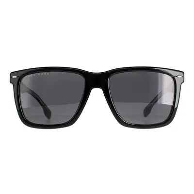 Hugo Boss Sunglasses BOSS 1317/S IR Black Ruthenium Grey Blue