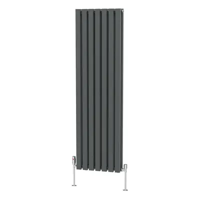 (1600 x 480mm Double) NRG Horizontal Vertical Designer D-shape Radiator Single Double Panel Bath