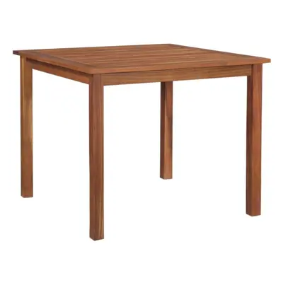 vidaXL Solid Acacia Wood Garden Table Outdoor Wooden Dinning Tables Furniture