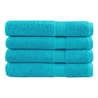 (turquoise, x cm/ pcs) vidaXL Premium Sauna Towels Guest Bath Towel pcs Gold 600gsm 100% Cotton