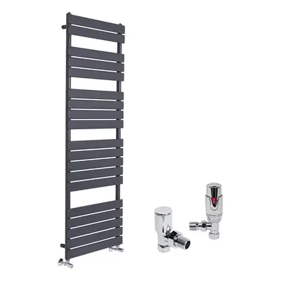 (Sand Grey, x 600mm) WarmeHaus Designer Bathroom Flat Panel Heated Towel Rail Radiator Ladder Ra