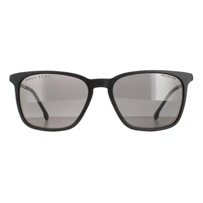 Hugo Boss Sunglasses BOSS 1183/S/IT M9 Matte Black Grey Polarised