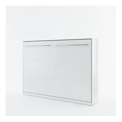 (White Matt) CP-04 Horizontal Wall Bed Concept Pro 140cm