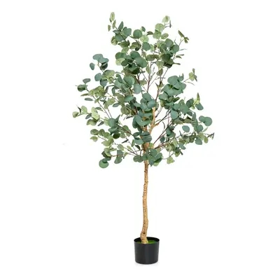 165cm Artificial Tree Eucalyptus W/ Pot &517 Leaves Living Room Office