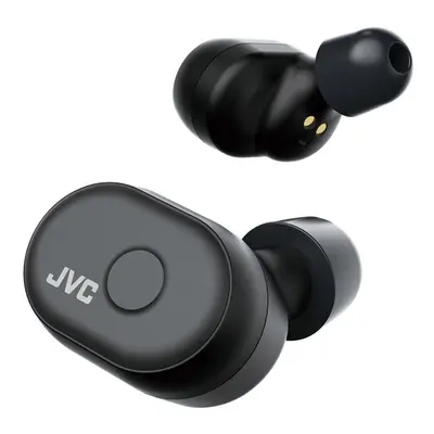 (Black) JVC HAA10T True Wireless Bluetooth Earbuds & Case