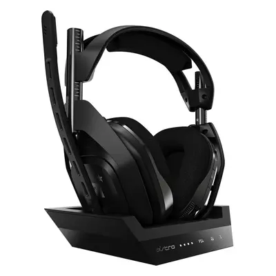 ASTRO Gaming A50 Wireless Gaming Headset with Base Station (Black & Gray, for Windows, Mac, and 