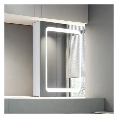 (500*700 ) Bathroom Cabinet Mirror with Lights Shaver Socket