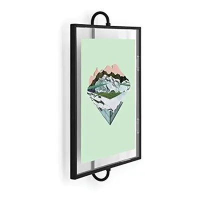 Umbra Phantom Wall Picture Frame, x 10, Floating Frame, Black