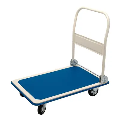 Platform Trolley with Folding Handle, x x 850mm, 300kg