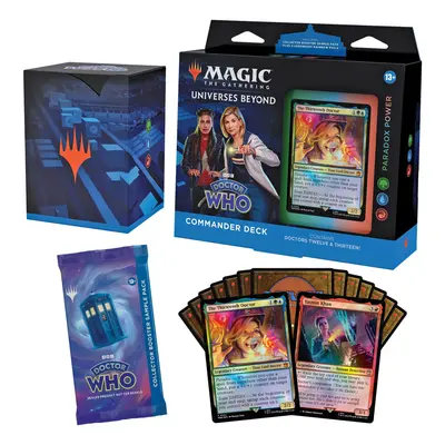 Magic The Gathering Doctor Who Commander Deck - Paradox Power (100-Card Deck, 2-Card Collector B