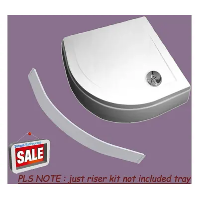 (1200x800mm) Riser Kit Plinth For Quadrant Shower Enclosure