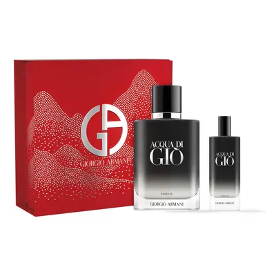 Giorgio Armani Acqua Di Gio 100ml Parfum & 15ml Travel Spray Gift Set