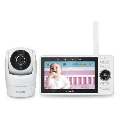 VTech VM901 Video Baby Monitor 5'' 1080p HD Degree Pan & Tilt Camera Wi-Fi