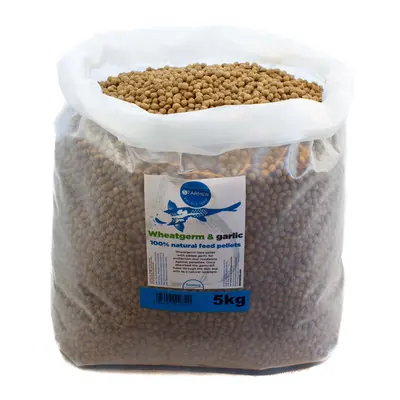 Wheatgerm garlic floating food pellets for winter feeding koi carp 5kg