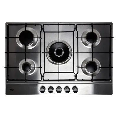 Beko HIAW75224SX 75cm Gas Hob - Stainless Steel