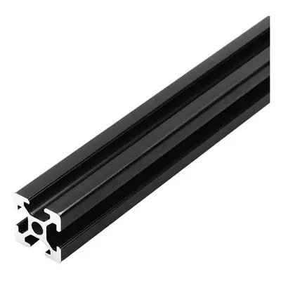 1500mm Length Black Anodized T-Slot Aluminum Profiles Extrusion Frame For CNC