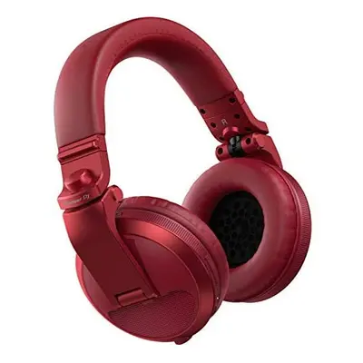 Pioneer DJ HDJ-X5BT-R Bluetooth DJ Headphones, Red