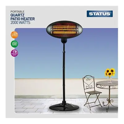 Outdoor Halogen Patio Heater - 2000W