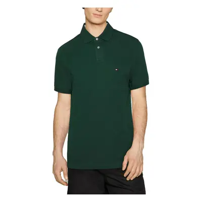 (Hunter Green, 3XL) Tommy Hilfiger Mens Polo Shirts1985 Golf T Shirts