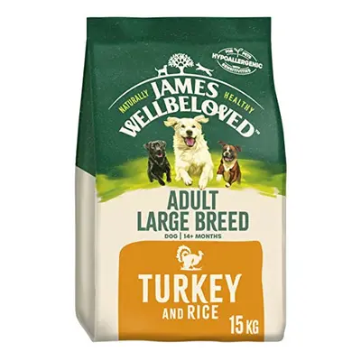 James Wellbeloved Adult Large Breed Turkey & Rice kg Bag, Hypoallergenic Dry Dog Food