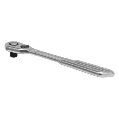 Low Profile 90-Tooth Ratchet Wrench - 1/2 Inch Sq Drive - Flip Reverse Mechanism