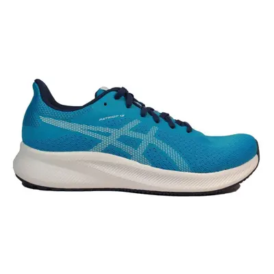 (6 (Adults')) PATRIOT | Island Blue/White | Mens Lace Up Running Trainers