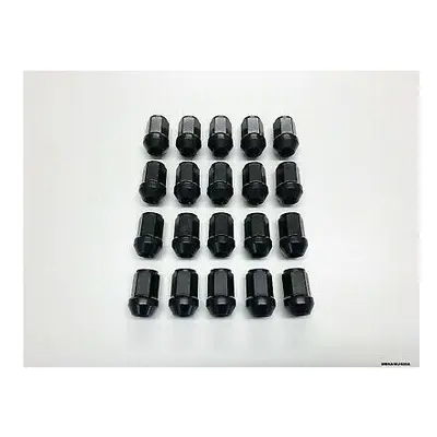 20 x Black Wheel Nut for Jeep Grand Cherokee ZJ & WJ WBHA/WJ/020A