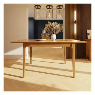 FWStyle Extending Dining Table 1.2m Natural Oak