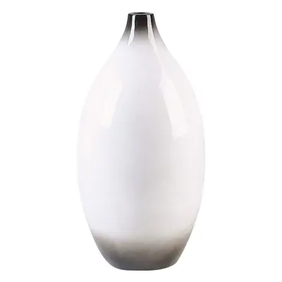 Decorative Vase BAEZA Ceramic White