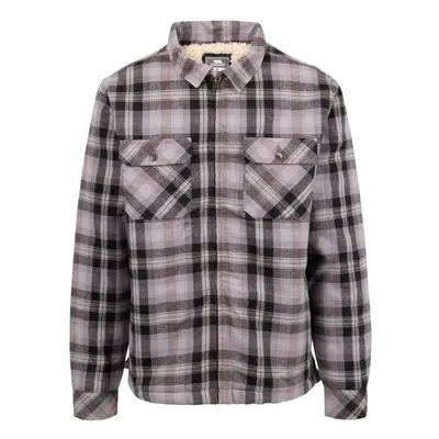 (L, Storm Grey) Trespass Mens Danehill Sherpa Lined Shirt