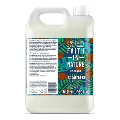 Coconut Body Wash 5L (Faith in Nature)