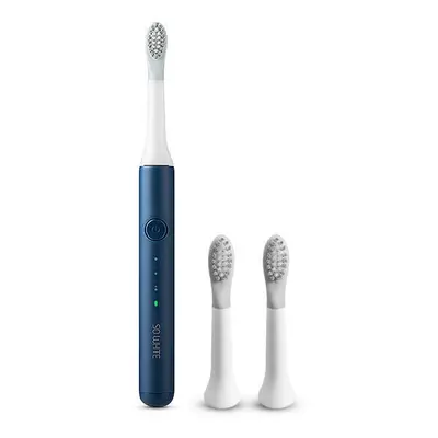 (Blue B) Sonic Electric Toothbrush Wireless Induction Charging IPX7 Waterproof