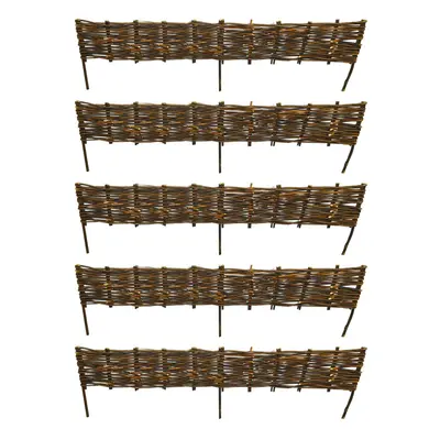 Willow Hurdles Lawn Edging (120cm x 20cm) - Panels