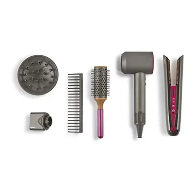 Casdon Dyson Supersonic & Corrale Deluxe Styling Set | Toy Hairdryer & Straighteners for Childre