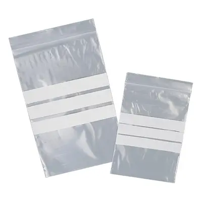 9"X12.3/4" Write-on Grip Seal Bags, Pk-1000