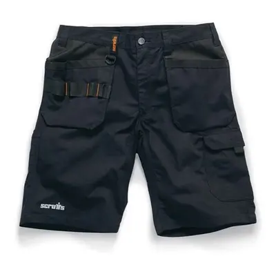 (30R, Black) Scruffs Mens Holster Pocket Shorts