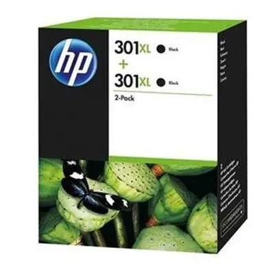 HP D8J45AE 301XL High Yield Original Ink Cartridges, Black, Pack of