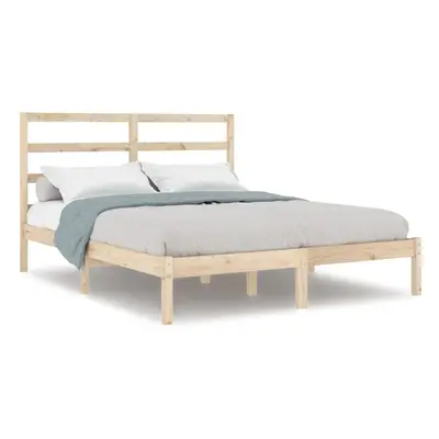 (brown, x cm) vidaXL Solid Wood Pine Bed Frame Wooden Platform Bed Multi Colours Multi Sizes