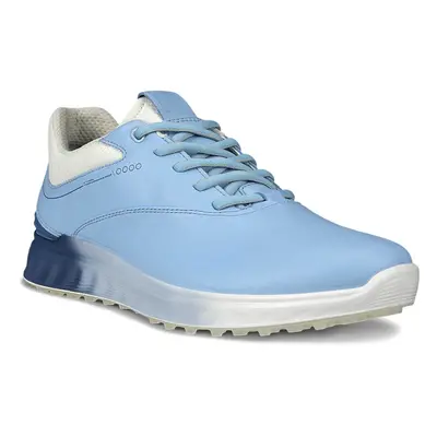 (UK 5-5.5, Bluebell/Retro Blue) Ecco Womens W S-Three Leather Waterproof Breathable Spikeless Go