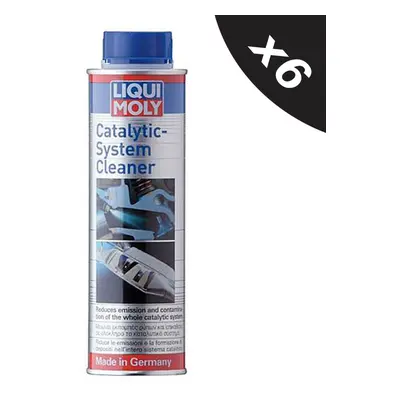 Liqui Moly Catalytic Converter Cleaner Cleans Entire Petrol Fuel System 6x300ml