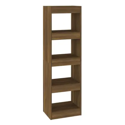 (brown oak) vidaXL Book Cabinet/Room Divider Storage Book Shelf Furniture Multi Colours