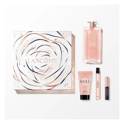 Lancome Idole Gift Set 100ml EDP Spray 50ml Body Lotion, 10ml EDP & 2.5ml Mascara