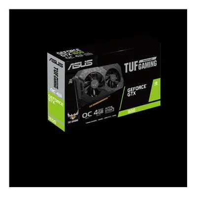 ASUS TUF Gaming TUF-GTX1650-O4GD6-P-GAMING graphics card NVIDIA GeForce GTX 4 GB GDDR6