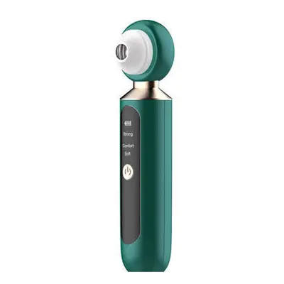 (Green) Visible Face Nose Blackhead Remover Vacuum Suction