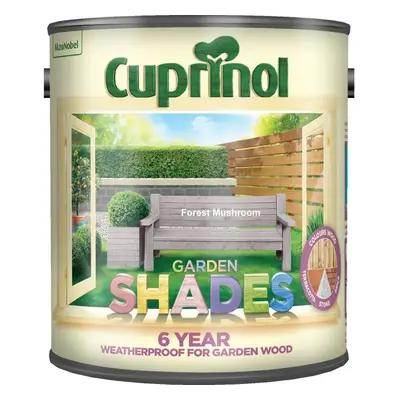 Twin Pack of Cuprinol Garden shades Forest Mushroom 2.5L